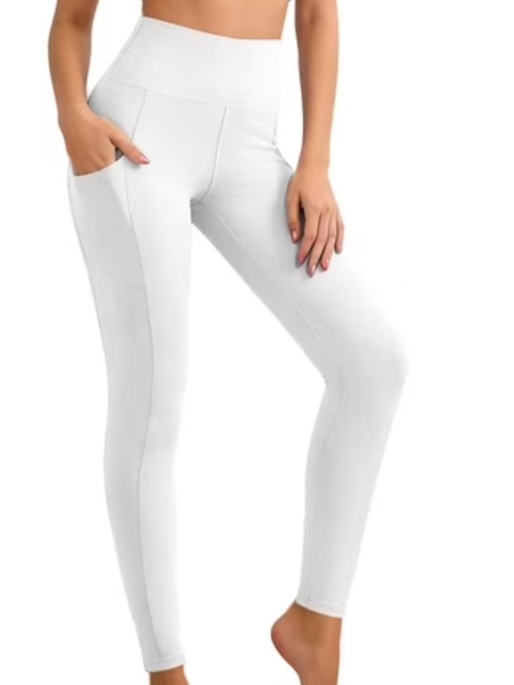 White Avia Leggings